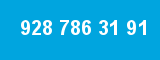 928 786 31 91